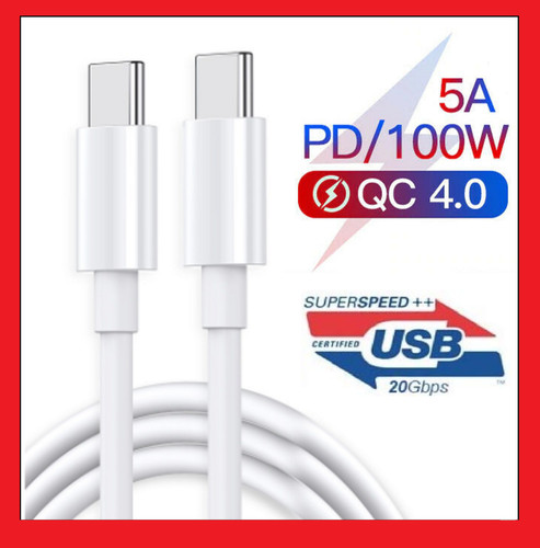 Cavo usb type 20 100 - c, 5a