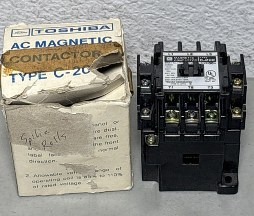 Contattore magnetico toshiba - contattore,