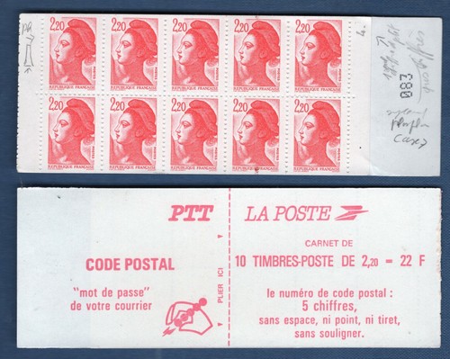 Carnet 2427 type - -,